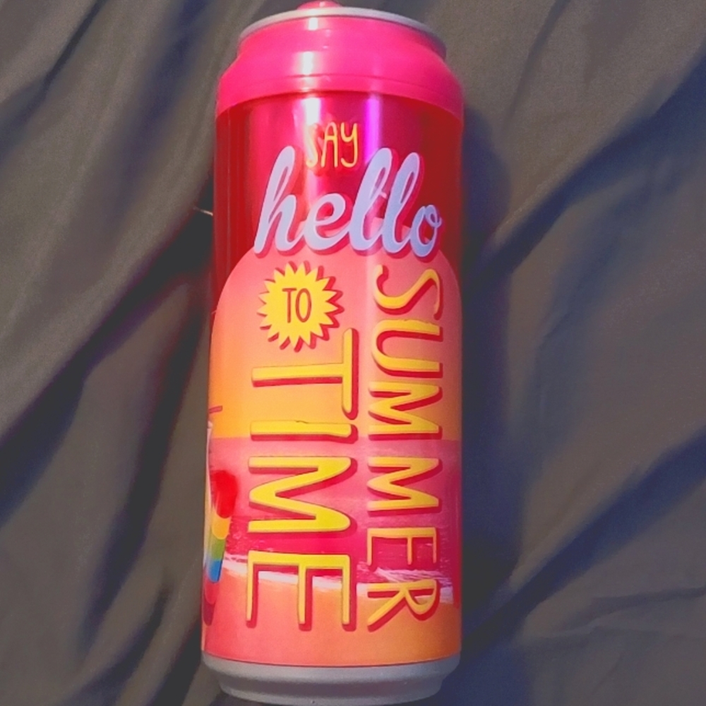 'Say Hello to Summer Time' water bottle
